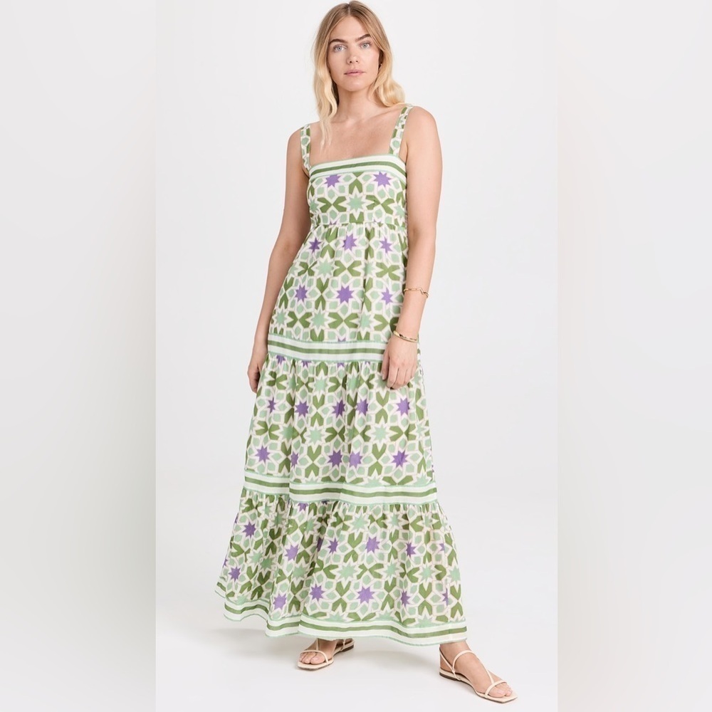 Banjanan Daniella Maxi dress in star gazer Jade size XS - Picture 5 of 15